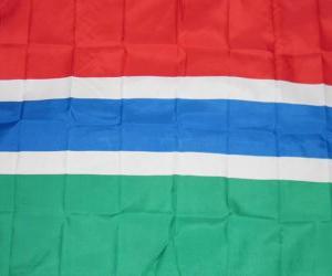 yapboz Gambiya bayrağı